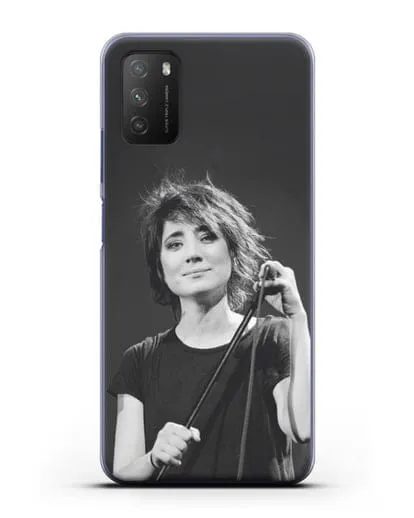 Чехол с изображением Земфира силиконовый для Xiaomi Poco M3