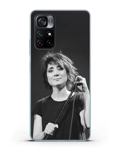 Чехол с изображением Земфира силиконовый для Xiaomi Poco M4 Pro 5G