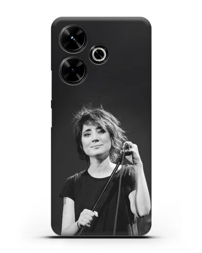 Чехол с изображением Земфира силиконовый для Xiaomi Poco M6