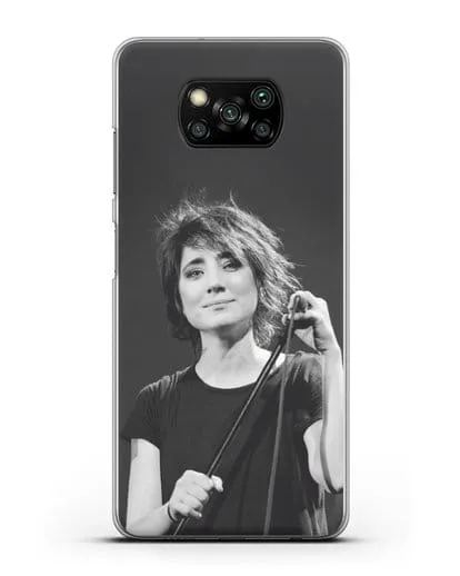 Чехол с изображением Земфира силиконовый для Xiaomi Poco X3