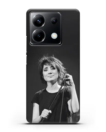 Чехол с изображением Земфира силиконовый для Xiaomi Poco X6