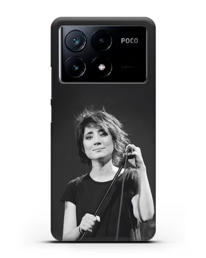 Чехол с изображением Земфира силиконовый для Xiaomi Poco X6 Pro