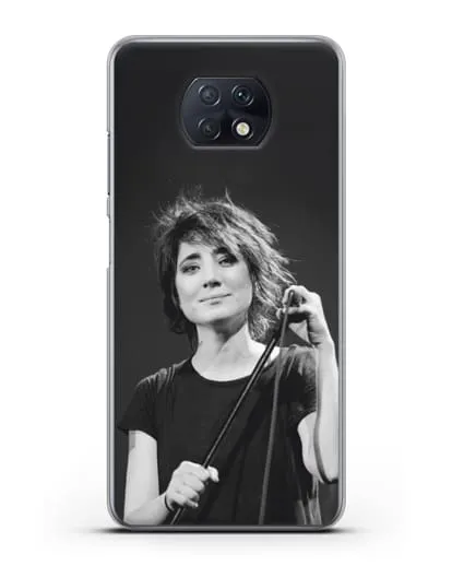 Чехол с изображением Земфира силиконовый для Xiaomi Redmi Note 9T