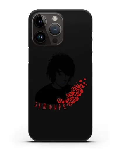 Чехол с картинкой Земфира силиконовый для iPhone 14 Pro Max