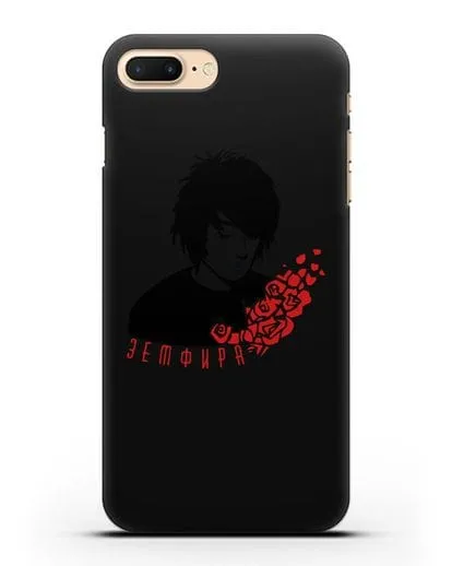 Чехол с картинкой Земфира силиконовый для iPhone 8 Plus