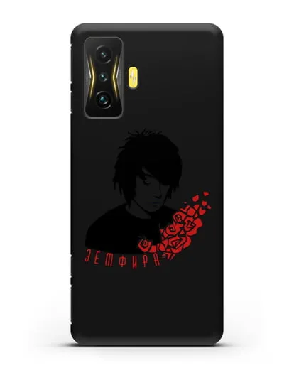 Чехол с картинкой Земфира силиконовый для Xiaomi Poco F4 GT