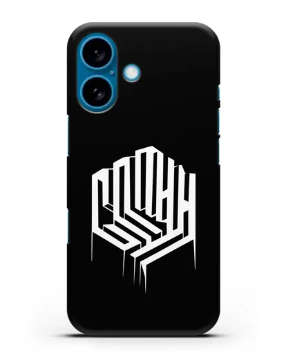 Чехол с логотипом группы Сплин силиконовый для iPhone 16