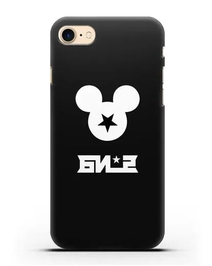 Чехол с логотипом БИ-2 силиконовый для iPhone 7