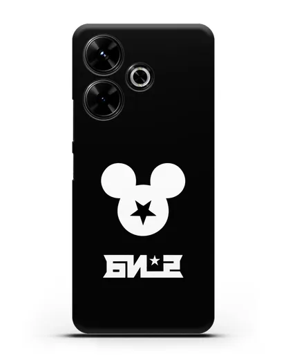 Чехол с логотипом БИ-2 силиконовый для Xiaomi Poco M6