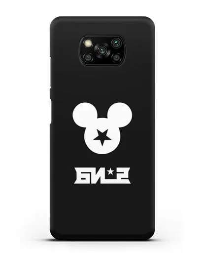 Чехол с логотипом БИ-2 силиконовый для Xiaomi Poco X3