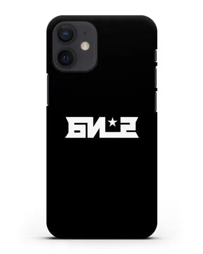 Чехол с символикой БИ-2 силиконовый для iPhone 12 mini