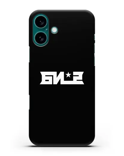 Чехол с символикой БИ-2 силиконовый для iPhone 16 Plus