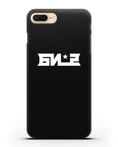 Чехол с символикой БИ-2 силиконовый для iPhone 8 Plus