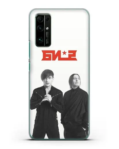 Чехол с фотографией солистов группы БИ-2 силиконовый для Honor 30