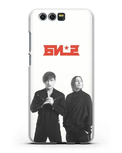 Чехол с фотографией солистов группы БИ-2 силиконовый для Honor 9