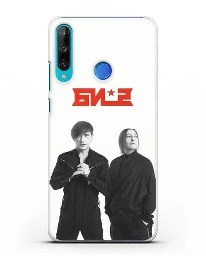 Чехол с фотографией солистов группы БИ-2 силиконовый для Honor 9C
