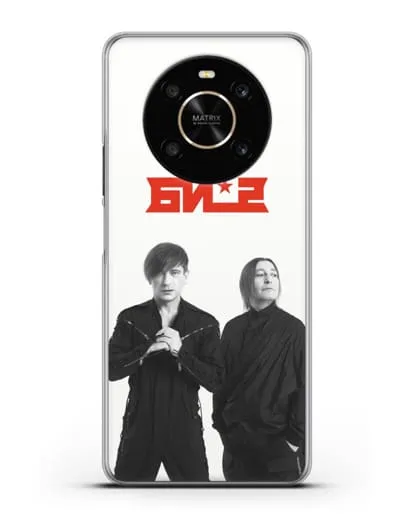 Чехол с фотографией солистов группы БИ-2 силиконовый для Honor X9