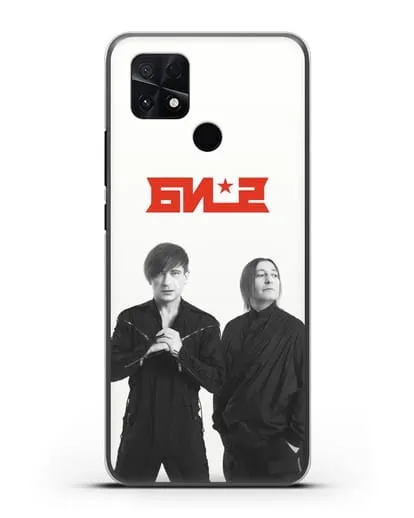 Чехол с фотографией солистов группы БИ-2 силиконовый для Xiaomi Poco C40