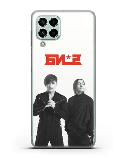Чехол с фотографией солистов группы БИ-2 силиконовый для Samsung Galaxy M53 [SM-M536]