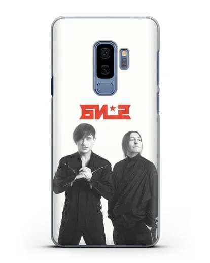 Чехол с фотографией солистов группы БИ-2 силиконовый для Samsung Galaxy S9 Plus [SM-G965F]