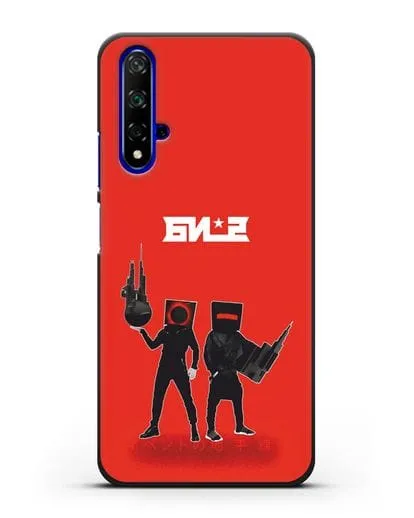 Чехол с картинкой БИ-2 силиконовый для Honor 20