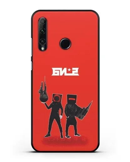 Чехол с картинкой БИ-2 силиконовый для Honor 20e