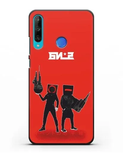 Чехол с картинкой БИ-2 силиконовый для Honor 9C