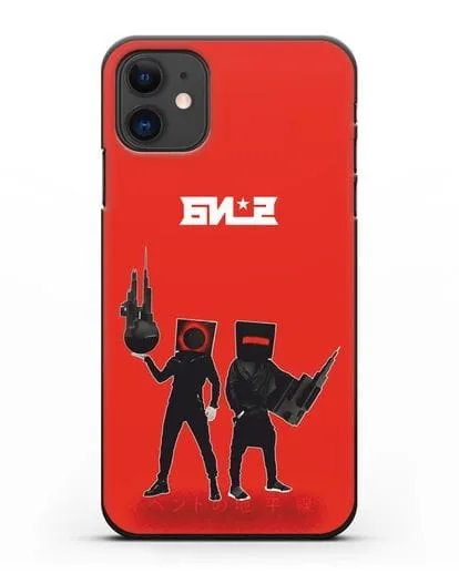 Чехол с картинкой БИ-2 силиконовый для iPhone 11