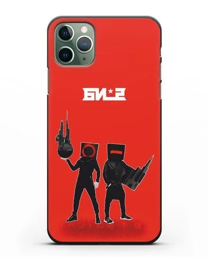 Чехол с картинкой БИ-2 силиконовый для iPhone 11 Pro
