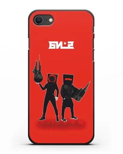 Чехол с картинкой БИ-2 силиконовый для iPhone SE 2020