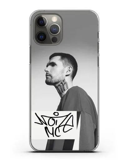 Чехол с фотографией Noize MC силиконовый для iPhone 12 Pro