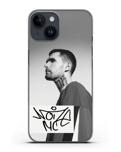 Чехол с фотографией Noize MC силиконовый для iPhone 14