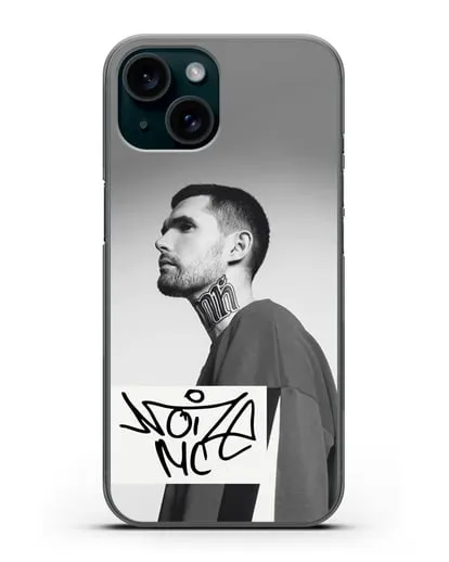 Чехол с фотографией Noize MC силиконовый для iPhone 15