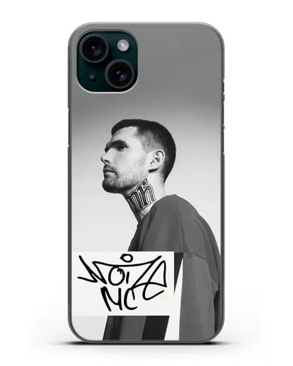 Чехол с фотографией Noize MC силиконовый для iPhone 15 Plus