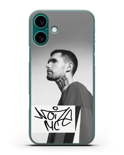 Чехол с фотографией Noize MC силиконовый для iPhone 16 Plus