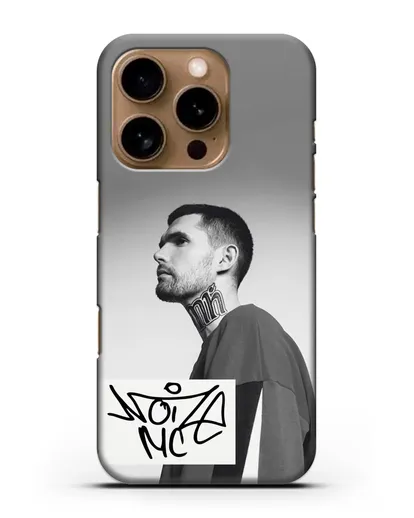 Чехол с фотографией Noize MC силиконовый для iPhone 16 Pro