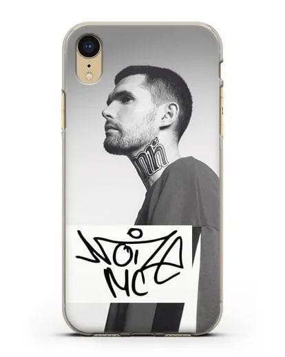 Чехол с фотографией Noize MC силиконовый для iPhone XR