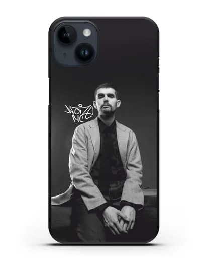 Чехол с изображением Noize MC силиконовый для iPhone 14 Plus