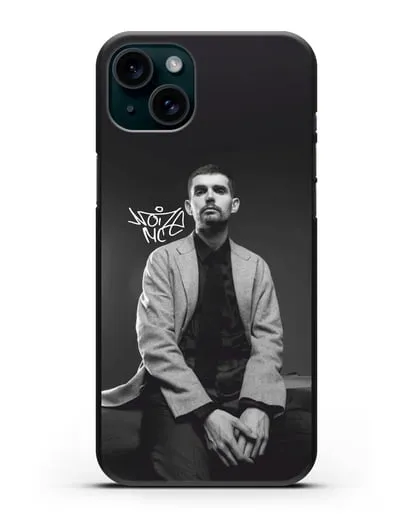 Чехол с изображением Noize MC силиконовый для iPhone 15 Plus