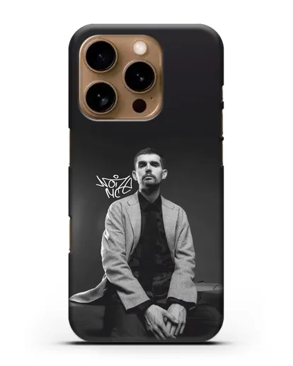 Чехол с изображением Noize MC силиконовый для iPhone 16 Pro