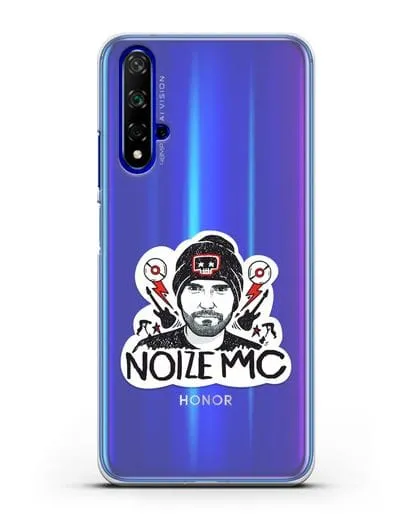 Чехол с иллюстрацией Noize MC силиконовый для Honor 20