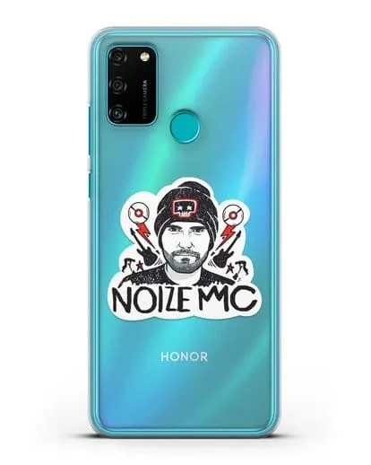 Чехол с иллюстрацией Noize MC силиконовый для Honor 9A