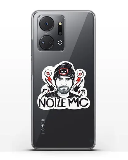 Чехол с иллюстрацией Noize MC силиконовый для Honor X7a
