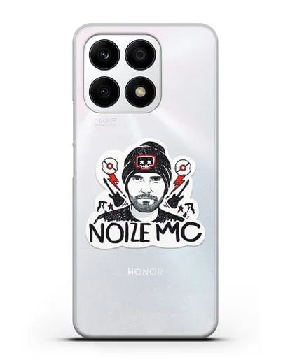 Чехол с иллюстрацией Noize MC силиконовый для Honor X8a