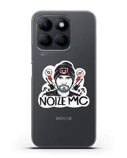 Чехол с иллюстрацией Noize MC силиконовый для Honor X8b