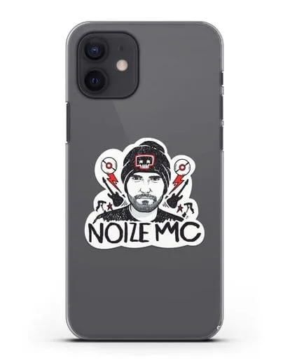 Чехол с иллюстрацией Noize MC силиконовый для iPhone 12