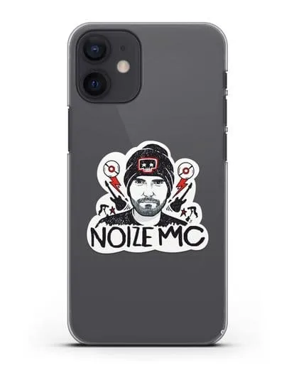 Чехол с иллюстрацией Noize MC силиконовый для iPhone 12 mini