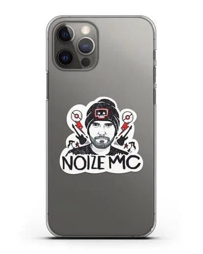 Чехол с иллюстрацией Noize MC силиконовый для iPhone 12 Pro