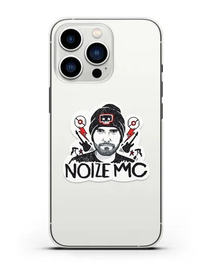 Чехол с иллюстрацией Noize MC силиконовый для iPhone 13 Pro