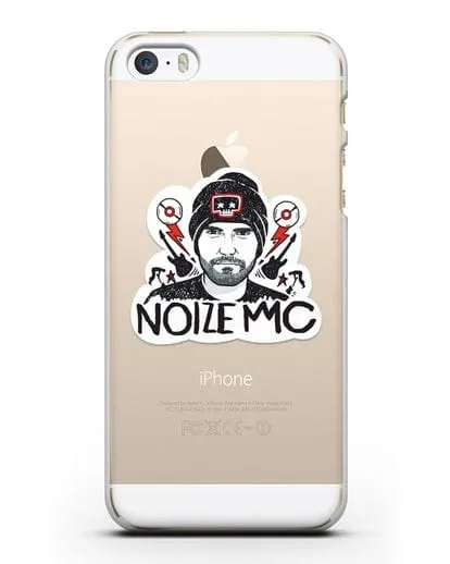 Чехол с иллюстрацией Noize MC силиконовый для iPhone 5/5s/SE